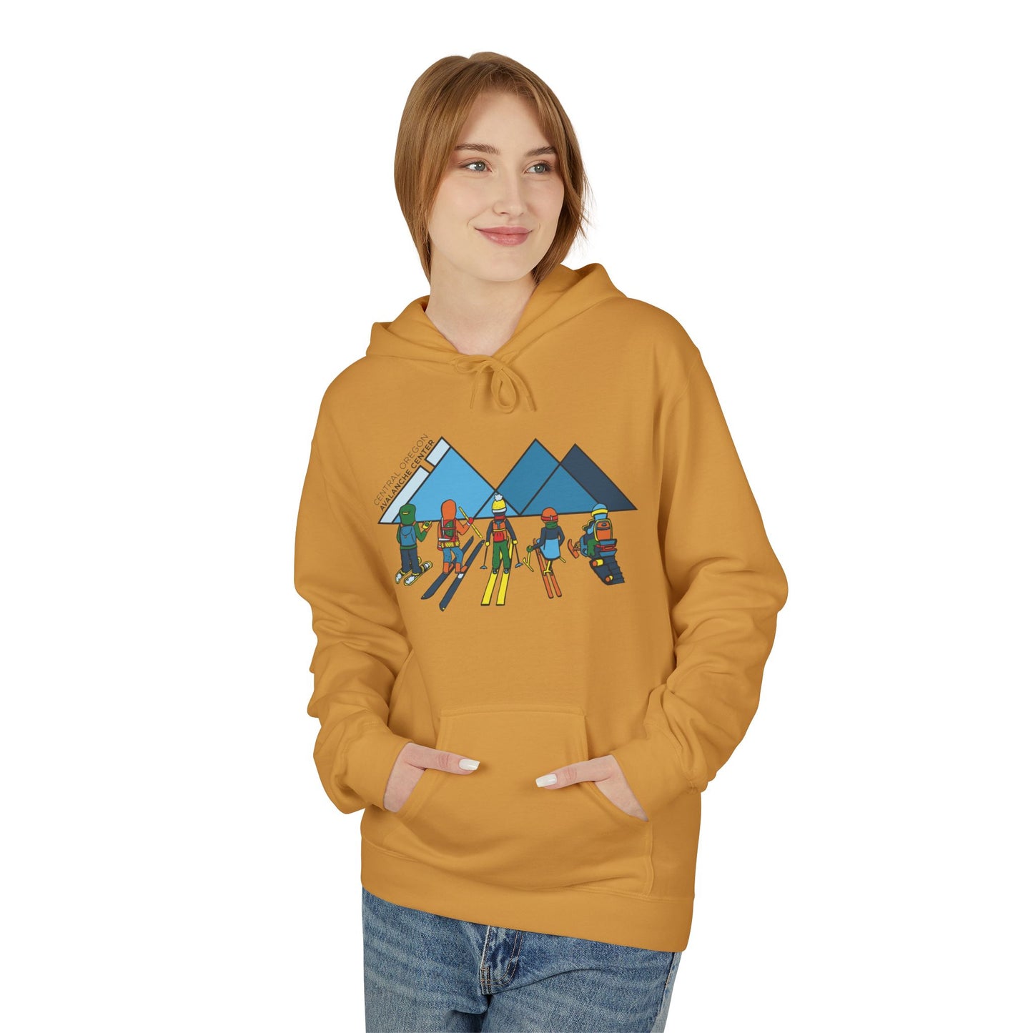 Powder Day Friends Pocket Hoodie