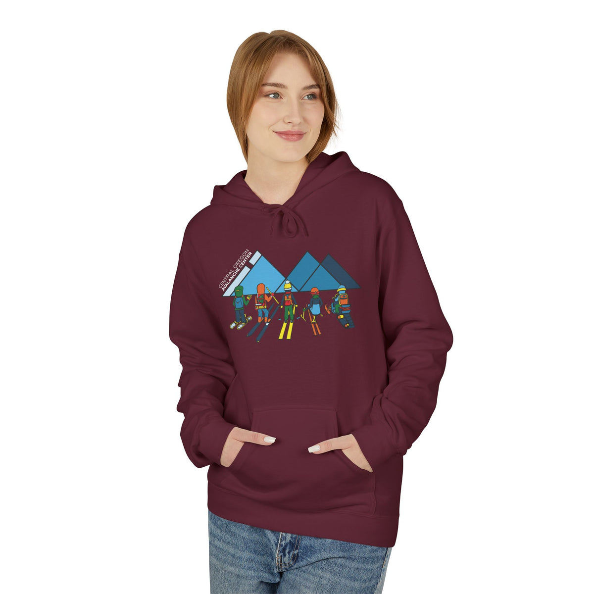 Powder Day Friends Pocket Hoodie