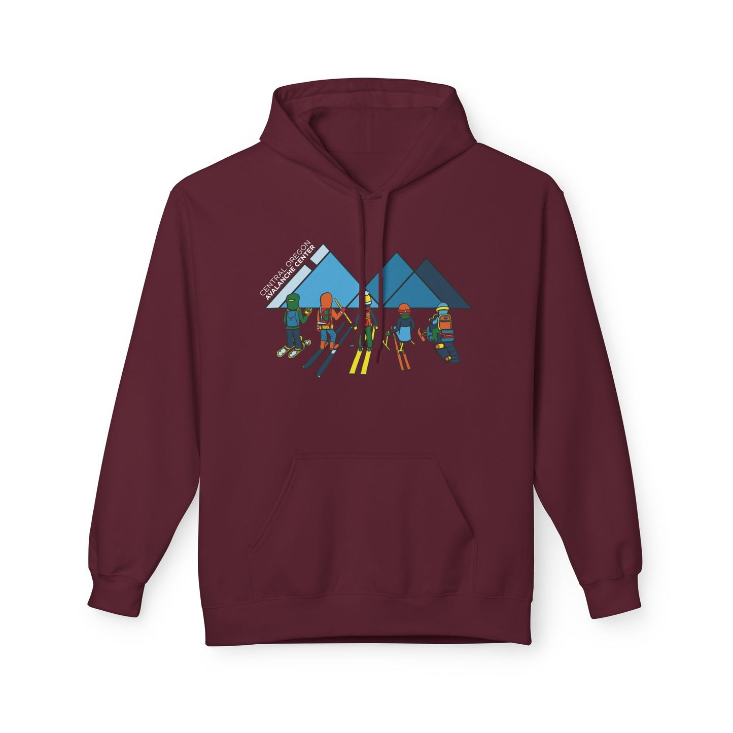 Powder Day Friends Pocket Hoodie