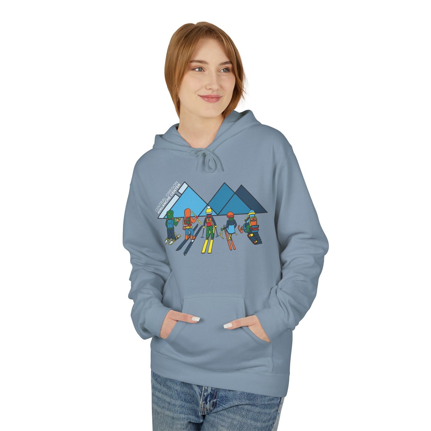 Powder Day Friends Pocket Hoodie