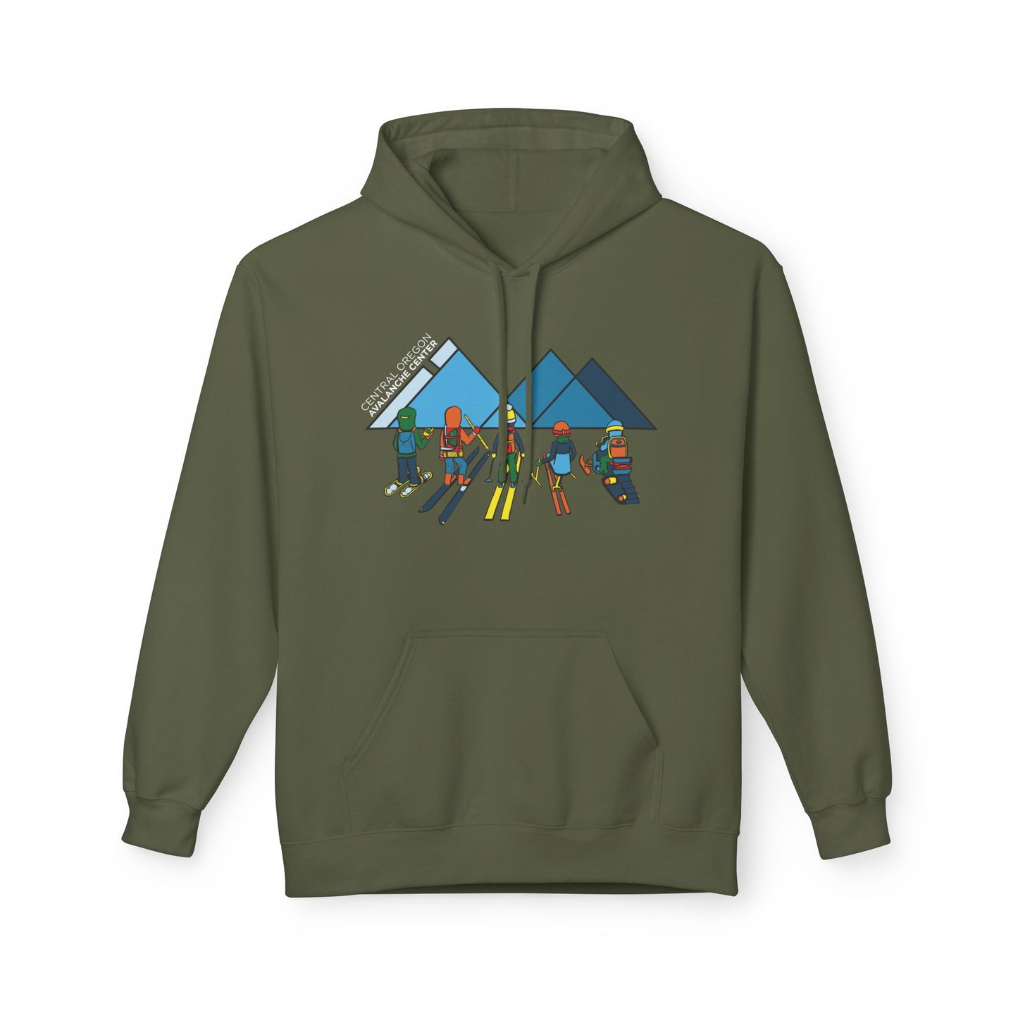 Powder Day Friends Pocket Hoodie