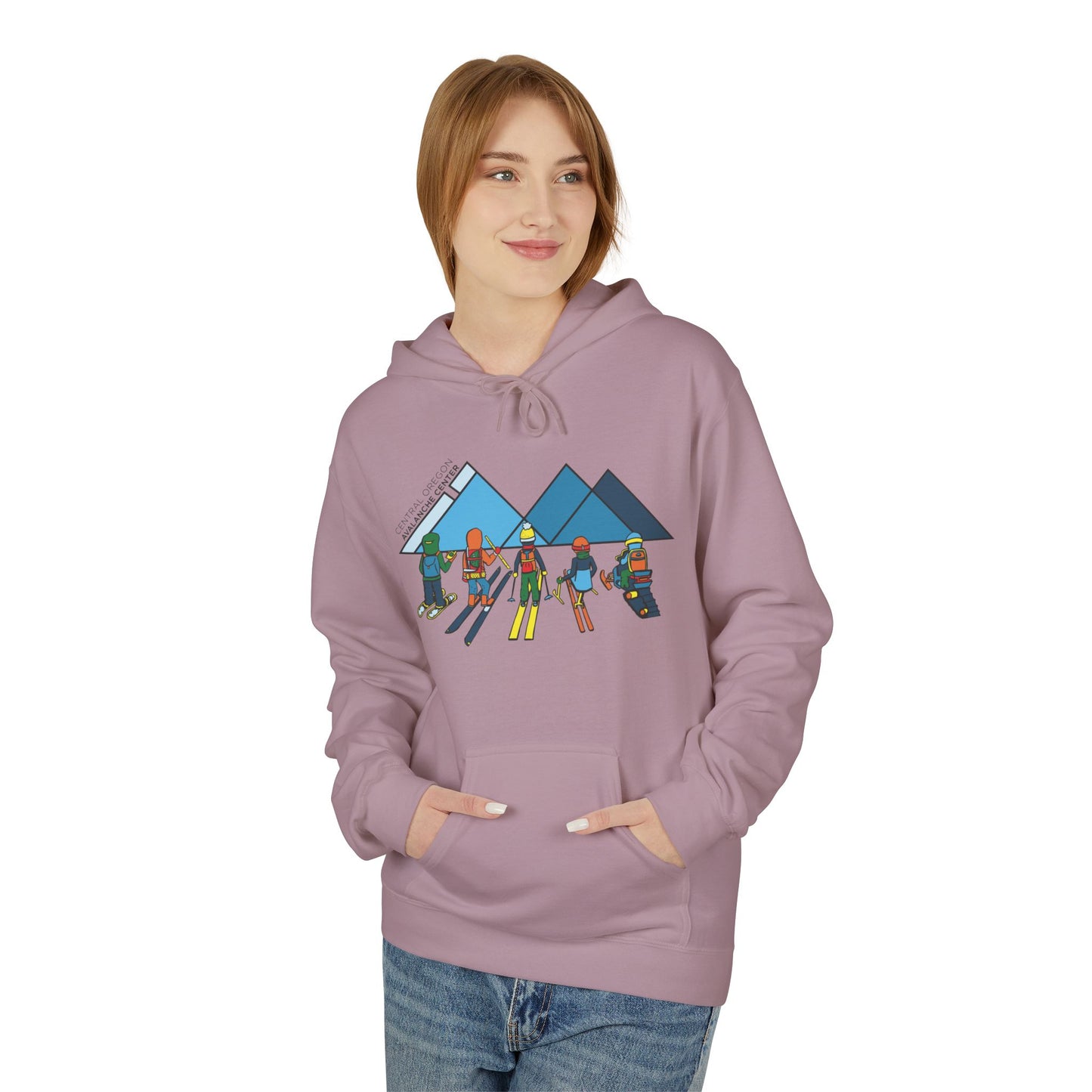 Powder Day Friends Pocket Hoodie