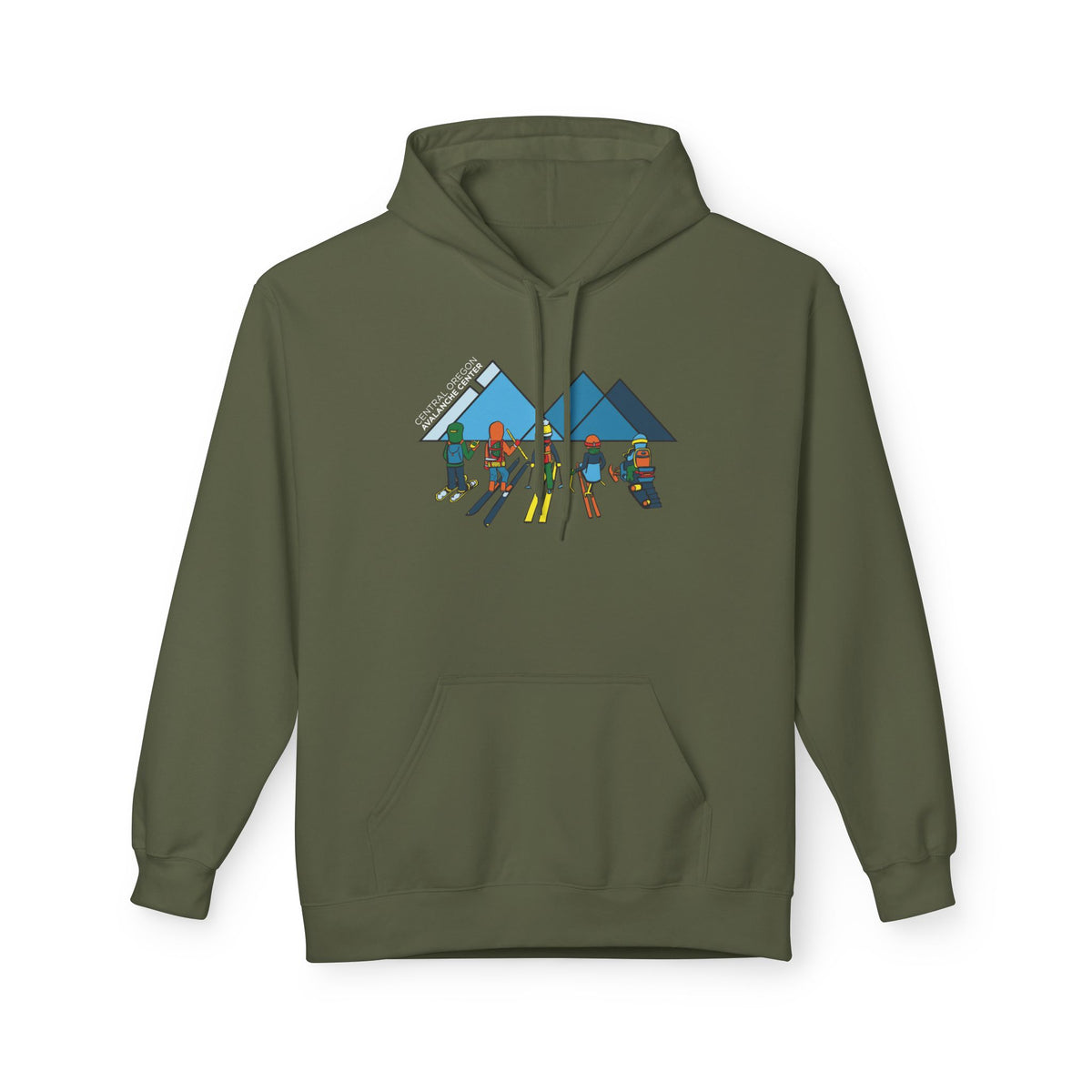 Powder Day Friends Pocket Hoodie