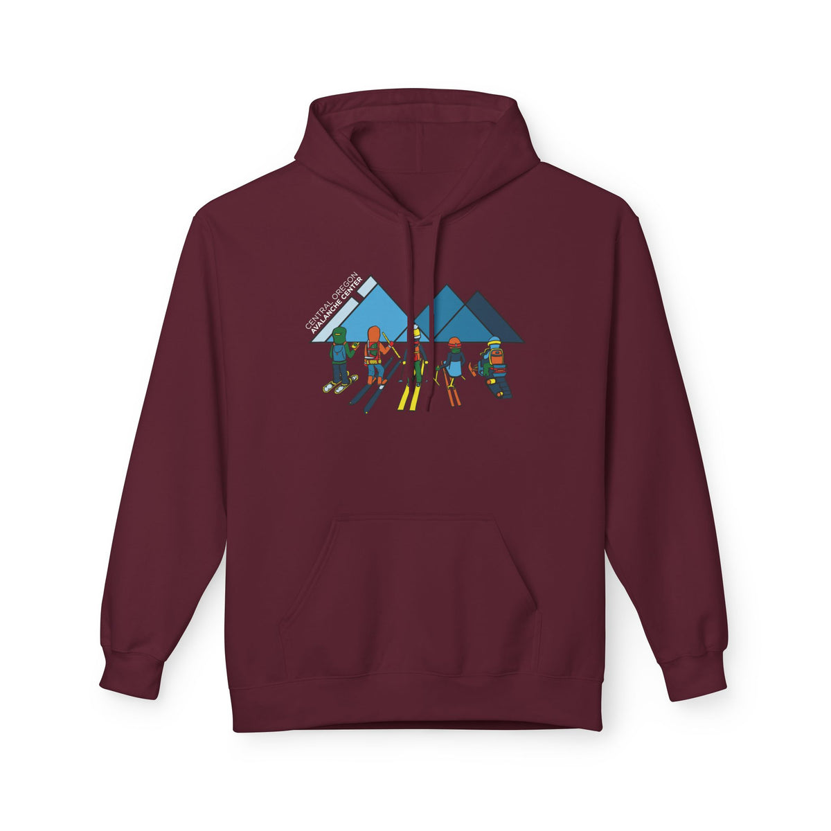 Powder Day Friends Pocket Hoodie