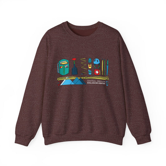 Unisex Avalanche Tool Crewneck Sweatshirt
