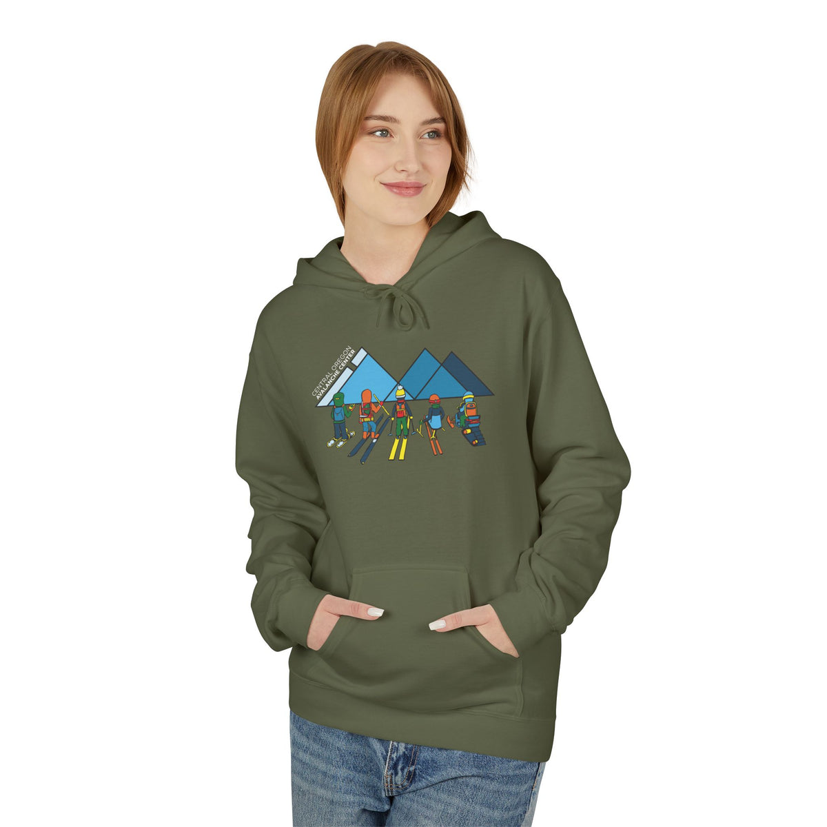 Powder Day Friends Pocket Hoodie