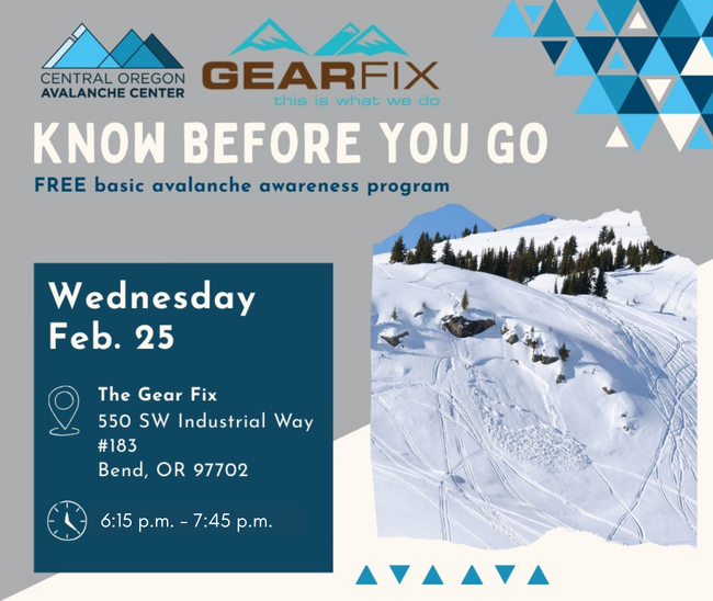 Know Before You Go at The Gear Fix